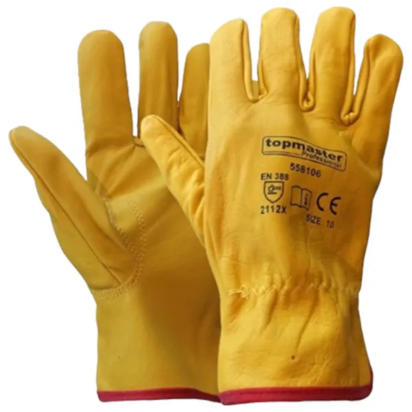 Mănuși de protecție Topmaster Professional 558106 Textil/ Yellow photo 1