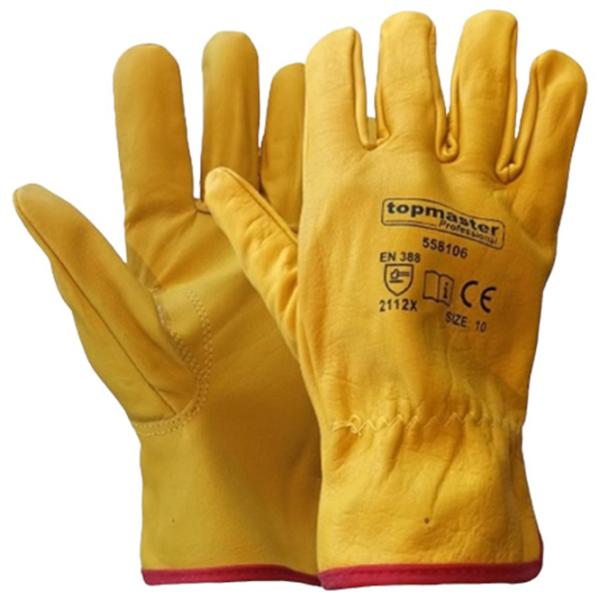 Mănuși de protecție Topmaster Professional 558106 Textil/ Yellow photo 1