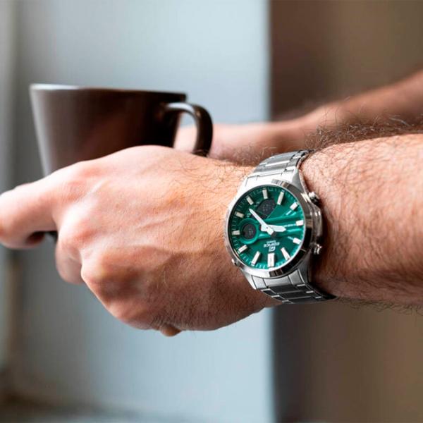 Ceas de mână pentru bărbați Casio EFV-C120D-3AEF Cuarț/ 46 mm photo 3