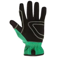 Mănuși de protecție Verto Work gloves Textil/ Green photo 3