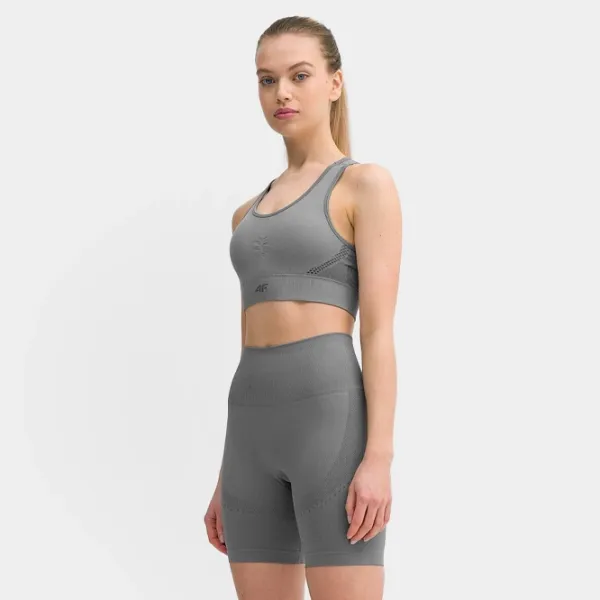 Pantaloni scurți pentru femei 4F 4Fss23tfshf143 M - L/ Grey photo 2 Pantaloni scurți pentru femei 4F 4Fss23tfshf143 M - L/ Grey photo 2