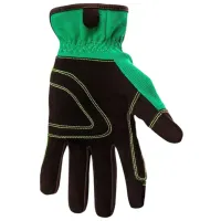 Mănuși de protecție Verto Work gloves Textil/ Green photo 2