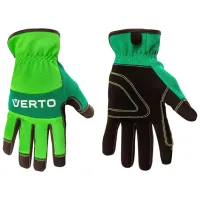 Mănuși de protecție Verto Work gloves Textil/ Green photo 3