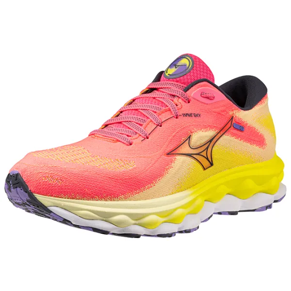 Кроссовки для женщин Mizuno Wave Sky 7 Весна/ Pink photo 6 Кроссовки для женщин Mizuno Wave Sky 7 Весна/ Pink photo 6