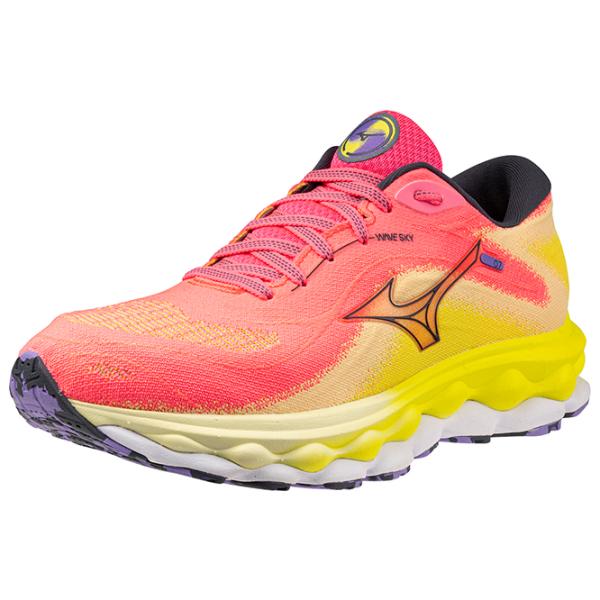 Кроссовки для женщин Mizuno Wave Sky 7 Весна/ Pink photo 6 Кроссовки для женщин Mizuno Wave Sky 7 Весна/ Pink photo 6