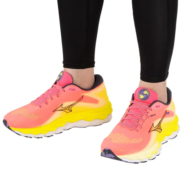 Кроссовки для женщин Mizuno Wave Sky 7 Весна/ Pink photo 10 Кроссовки для женщин Mizuno Wave Sky 7 Весна/ Pink photo 10