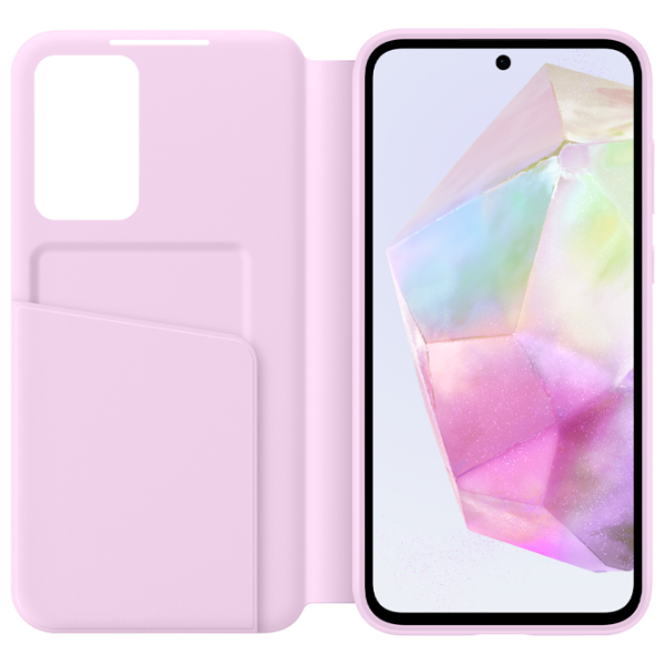 Husă pentru smartphone Samsung Galaxy A35 Samsung/ Smart View Wallet/ PC/ Violet Purple photo 3