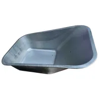 Контейнер для тачки Классическая Technoworker VOR58607 120 л/ Серебристый