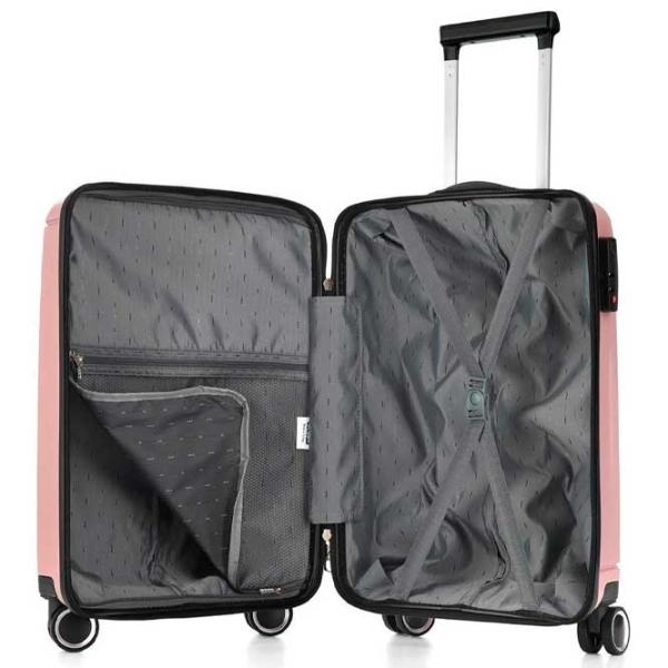 Valiză CCS 5225 105l/ Powder pink photo 7