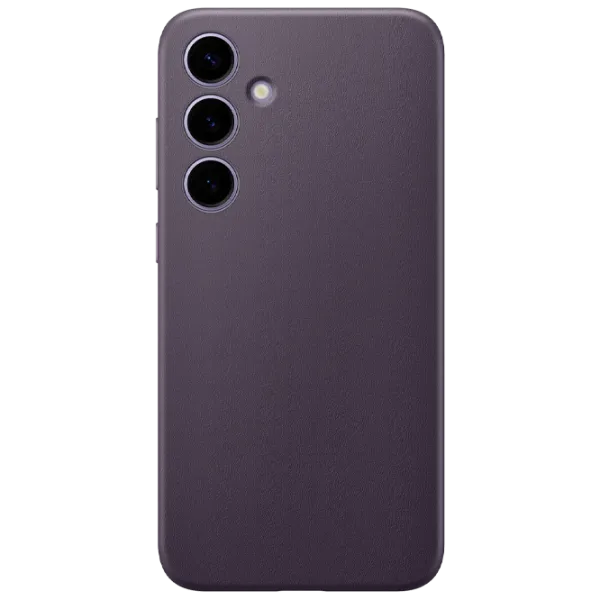 Чехол для смартфона Samsung Galaxy S24 Plus Samsung / Back / Экокожа / Темный Пурпурный photo 1 Чехол для смартфона Samsung Galaxy S24 Plus Samsung / Back / Экокожа / Темный Пурпурный photo 1