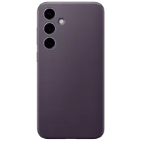 Чехол для смартфона Samsung Galaxy S24 Plus Samsung / Back / Экокожа / Темный Пурпурный