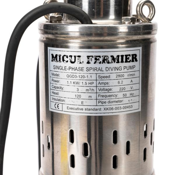 Погружной насос Micul Fermier GF-0705-S001-G02 1100 Вт 3600 л/ ч photo 3