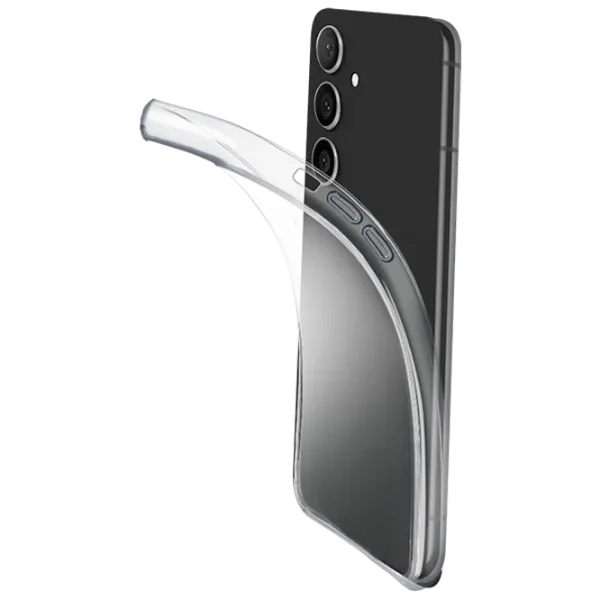 Husă pentru smartphone Samsung Galaxy A55 Cellularline/ Back/ TPU/ Transparent photo 1 Husă pentru smartphone Samsung Galaxy A55 Cellularline/ Back/ TPU/ Transparent photo 1