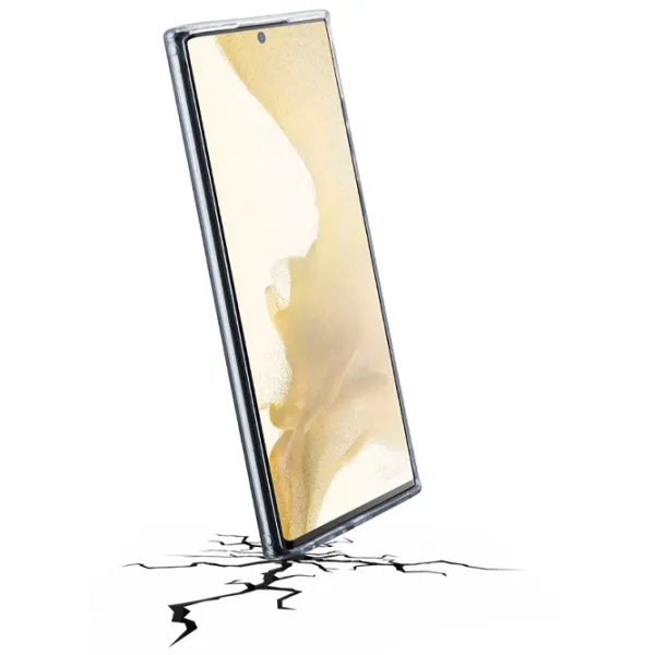 Husă pentru smartphone Samsung Galaxy S23 Ultra Cellularline/ Back/ TPU/ Transparent photo 2