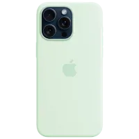 Husă pentru smartphone Apple iPhone 15 Pro Max Apple/ MagSafe Back/ TPU/ Mint Green photo 2