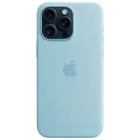 Husă pentru smartphone Apple iPhone 15 Pro Max Apple/ MagSafe Back/ TPU/ Light Blue photo 2