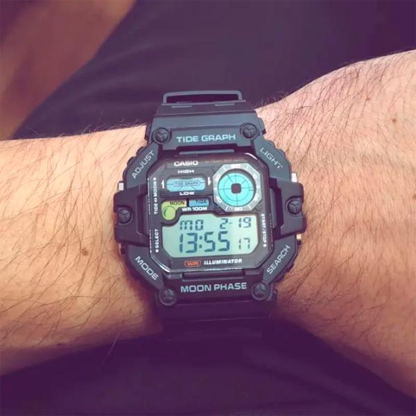 Ceas de mână pentru bărbați Casio WS-1700H-1AVEF Cuarț/ 53 x 49 mm photo 4 Ceas de mână pentru bărbați Casio WS-1700H-1AVEF Cuarț/ 53 x 49 mm photo 4