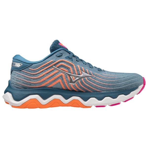Adidași pentru femei Mizuno Wave Horizon 6 Primăvară/ Blue photo 2
