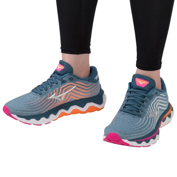 Adidași pentru femei Mizuno Wave Horizon 6 Primăvară/ Blue photo 7