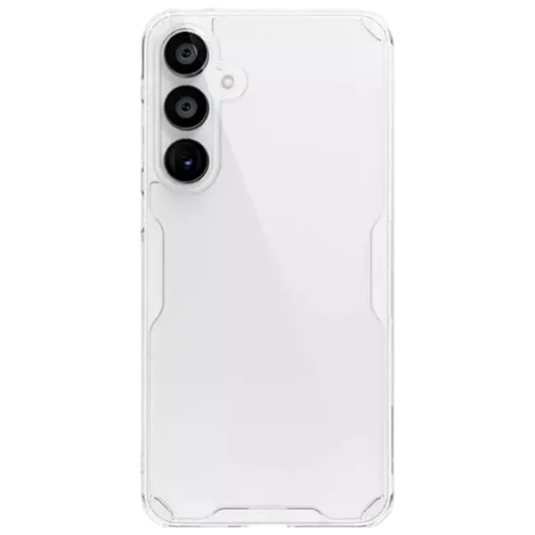 Husă pentru smartphone Samsung Galaxy A55 Nillkin/ Back/ TPU/ Transparent White photo 1
