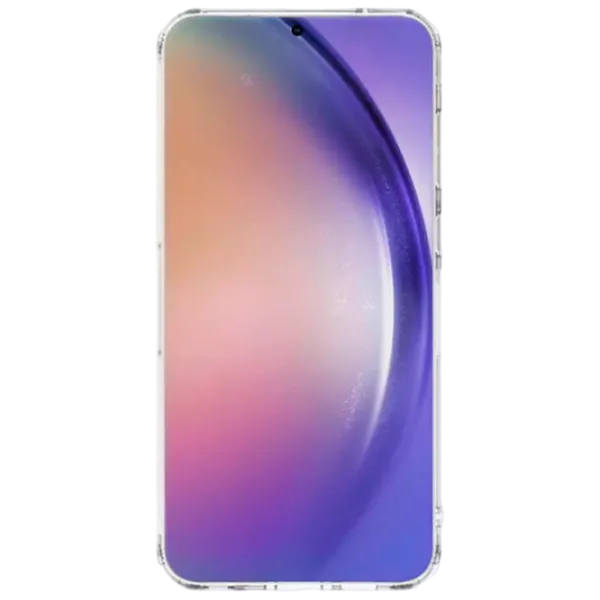 Husă pentru smartphone Samsung Galaxy A55 Nillkin/ Back/ TPU/ Transparent White photo 2