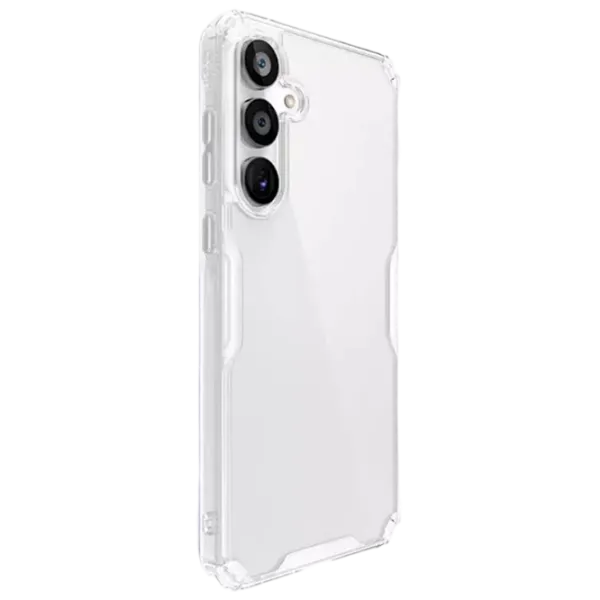 Husă pentru smartphone Samsung Galaxy A55 Nillkin/ Back/ TPU/ Transparent White photo 3