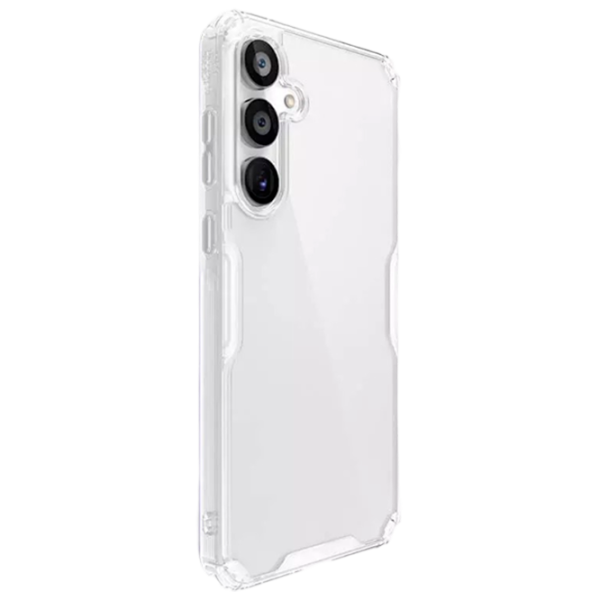 Husă pentru smartphone Samsung Galaxy A55 Nillkin/ Back/ TPU/ Transparent White photo 3