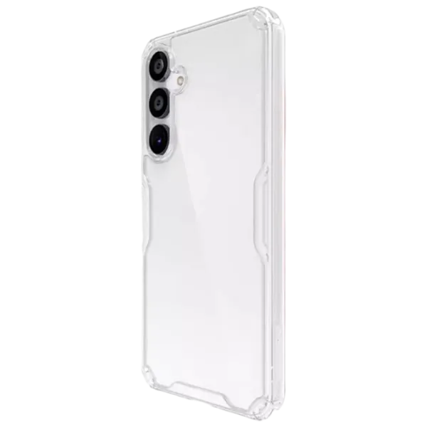 Husă pentru smartphone Samsung Galaxy A55 Nillkin/ Back/ TPU/ Transparent White photo 4