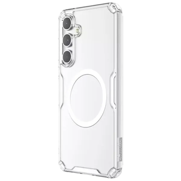 Чехол для смартфона Samsung Galaxy A55 Nillkin/ MagSafe Back/ PC/ Прозрачный White photo 2 Чехол для смартфона Samsung Galaxy A55 Nillkin/ MagSafe Back/ PC/ Прозрачный White photo 2