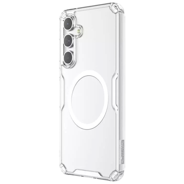 Чехол для смартфона Samsung Galaxy A55 Nillkin/ MagSafe Back/ PC/ Прозрачный White photo 2 Чехол для смартфона Samsung Galaxy A55 Nillkin/ MagSafe Back/ PC/ Прозрачный White photo 2