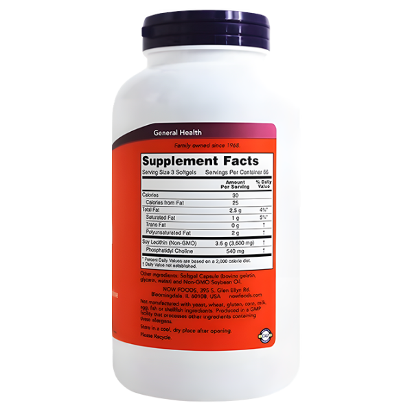 Aminoacizi Now Foods LECITHIN (733739022127) 1200 g photo 2 Aminoacizi Now Foods LECITHIN (733739022127) 1200 g photo 2