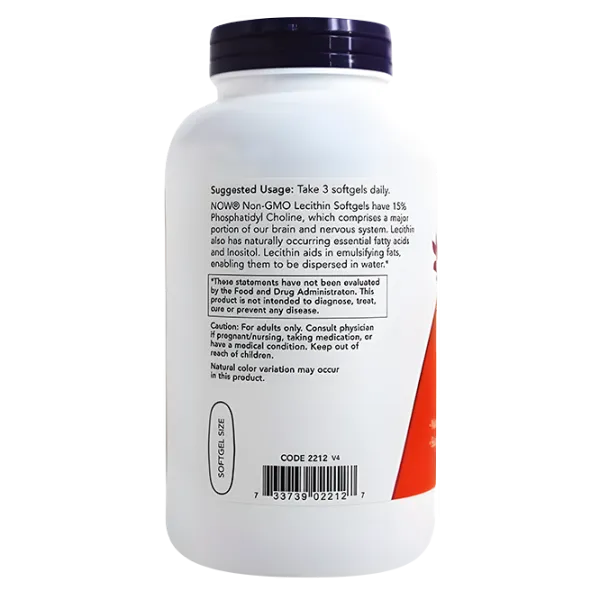 Aminoacizi Now Foods LECITHIN (733739022127) 1200 g photo 3 Aminoacizi Now Foods LECITHIN (733739022127) 1200 g photo 3