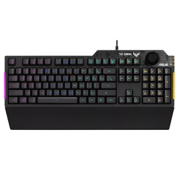 Tastatură Asus TUF K1 Cu fir/ Black photo 1 Tastatură Asus TUF K1 Cu fir/ Black photo 1