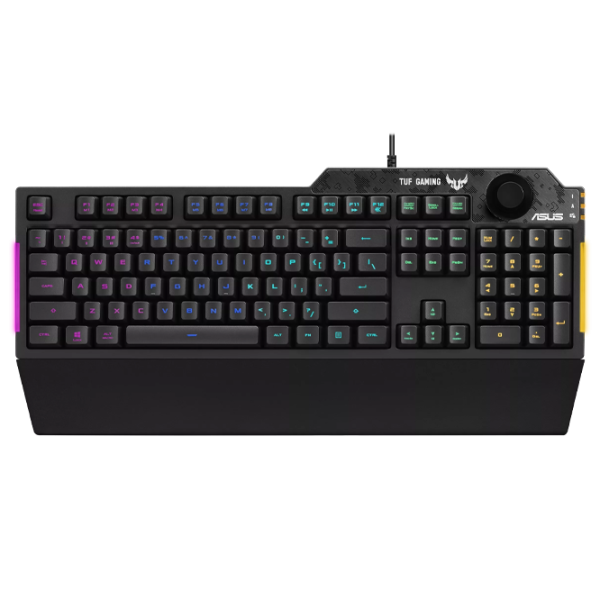 Tastatură Asus TUF K1 Cu fir/ Black photo 1 Tastatură Asus TUF K1 Cu fir/ Black photo 1