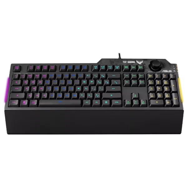 Tastatură Asus TUF K1 Cu fir/ Black photo 2 Tastatură Asus TUF K1 Cu fir/ Black photo 2