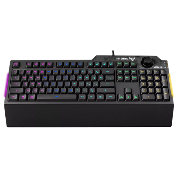Tastatură Asus TUF K1 Cu fir/ Black photo 2 Tastatură Asus TUF K1 Cu fir/ Black photo 2