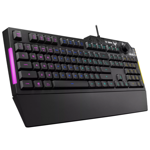 Tastatură Asus TUF K1 Cu fir/ Black photo 3 Tastatură Asus TUF K1 Cu fir/ Black photo 3
