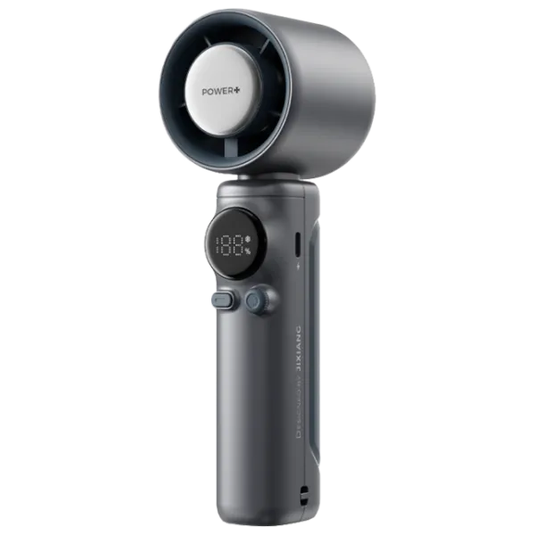 Ventilator Hendheld SS-026 12 W / Portabil / Gray photo 1