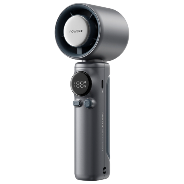 Ventilator Hendheld SS-026 12 W / Portabil / Gray photo 1