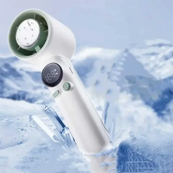 Ventilator Hendheld SS-026 12 W / Portabil / Gray photo 6