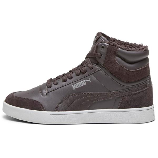 Botine pentru bărbați Puma Shuffle Mid Fur Flat 40.5/ Brown photo 2 Botine pentru bărbați Puma Shuffle Mid Fur Flat 40.5/ Brown photo 2