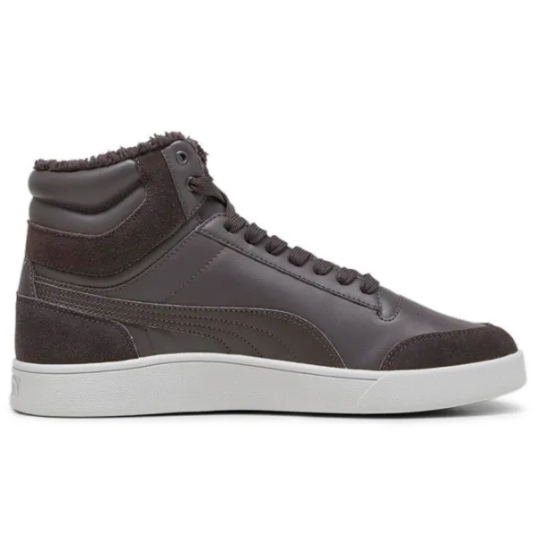 Botine pentru bărbați Puma Shuffle Mid Fur Flat 40.5/ Brown photo 3 Botine pentru bărbați Puma Shuffle Mid Fur Flat 40.5/ Brown photo 3