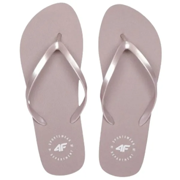 Șlapi pentru femei 4F 4Fss23fflif064 39/ Beige photo 1 Șlapi pentru femei 4F 4Fss23fflif064 39/ Beige photo 1