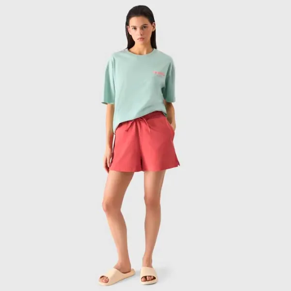 Tricou pentru femei 4F 4FWSS24TTSHF1265 100% bumbac/ Mint photo 2
