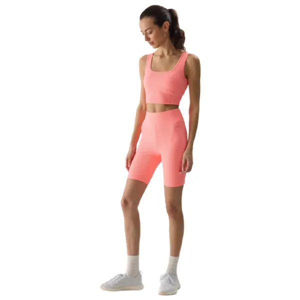 Короткие тайтсы для женщин 4F F150 S/ Кораловый photo 3