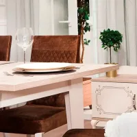 Кухонный стол Moda Life Grand ДСП/ White photo 2