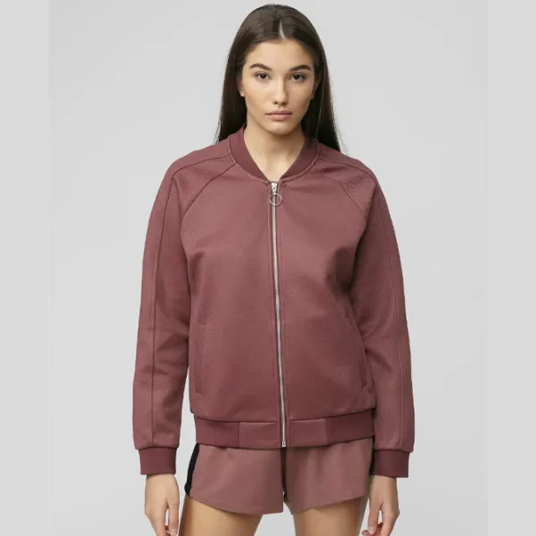 Jachetă sport pentru femei 4F h4l21-bld021 XS/ Burgundy photo 4 Jachetă sport pentru femei 4F h4l21-bld021 XS/ Burgundy photo 4