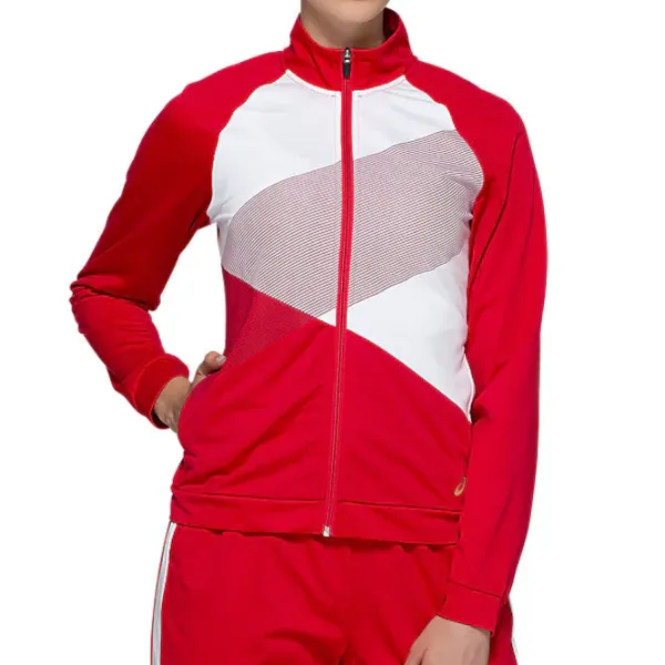 Jachetă sport pentru femei Asics tokyo fz warm up 600 S/ Red photo 1 Jachetă sport pentru femei Asics tokyo fz warm up 600 S/ Red photo 1