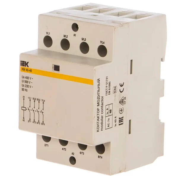 Contactor IEK MKK20-40-40 40 A/ 230 V photo 2