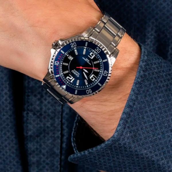 Ceas de mână pentru bărbați Casio MTD-1053D-2AVES Cuarț/ 48 mm photo 4 Ceas de mână pentru bărbați Casio MTD-1053D-2AVES Cuarț/ 48 mm photo 4